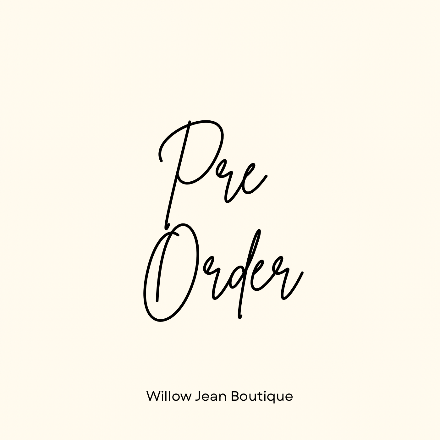 Pre Order