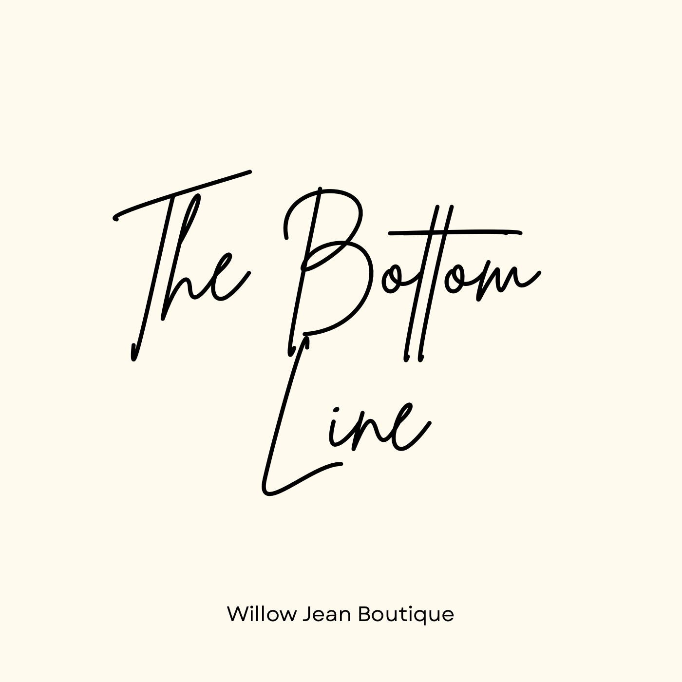 The Botton Line