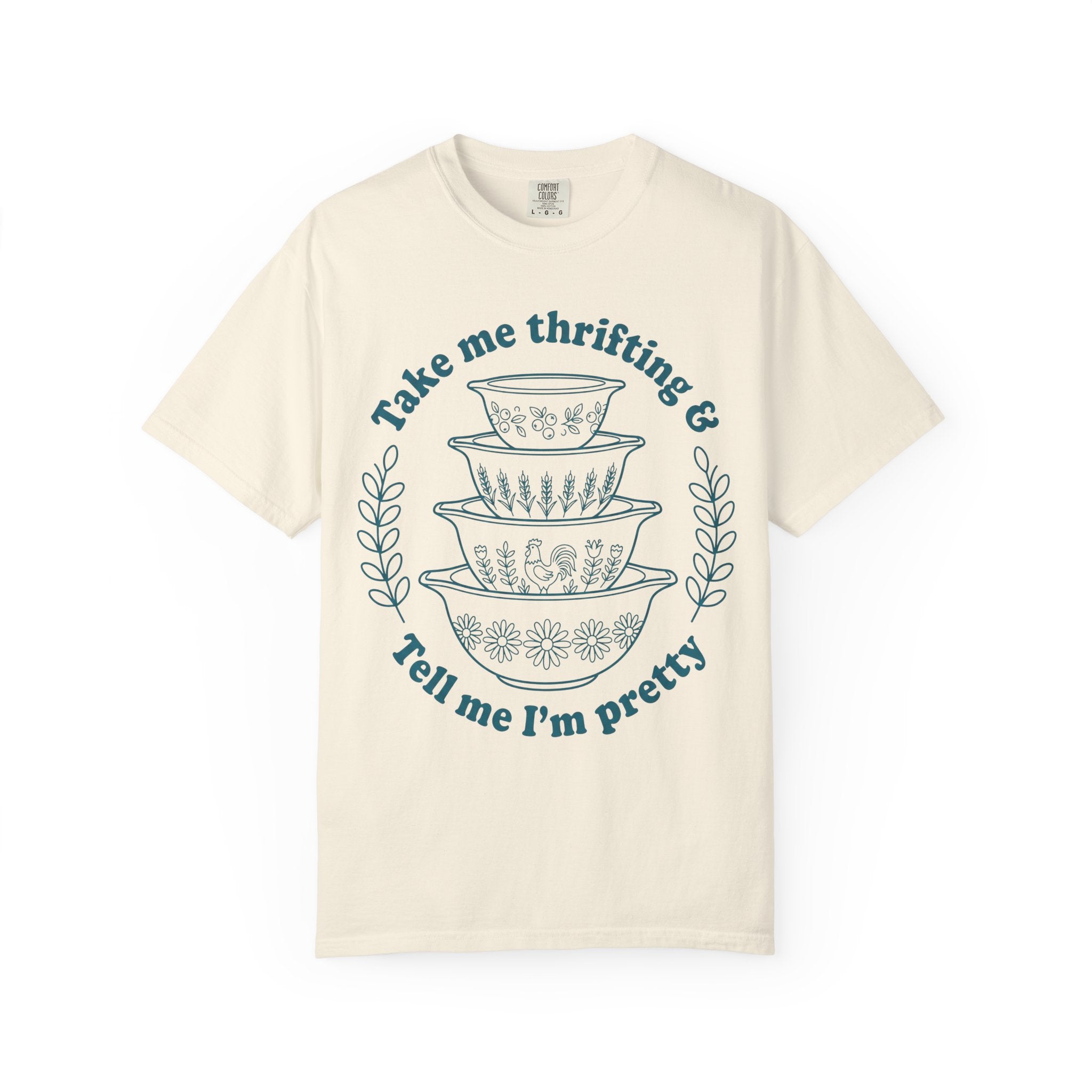 Thrifting & Pretty Tee