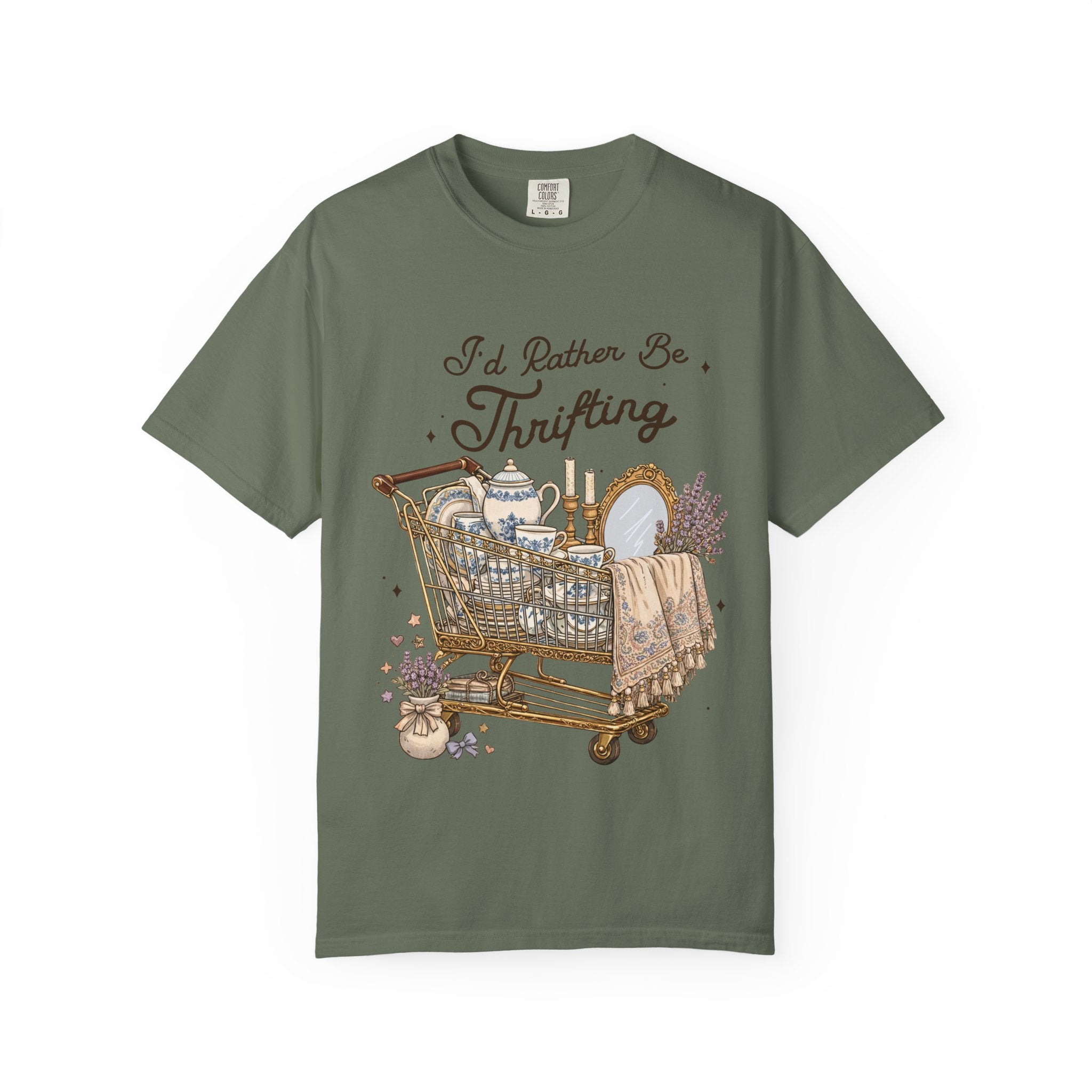 Vintage I'd Rather Be Thrifting Tee
