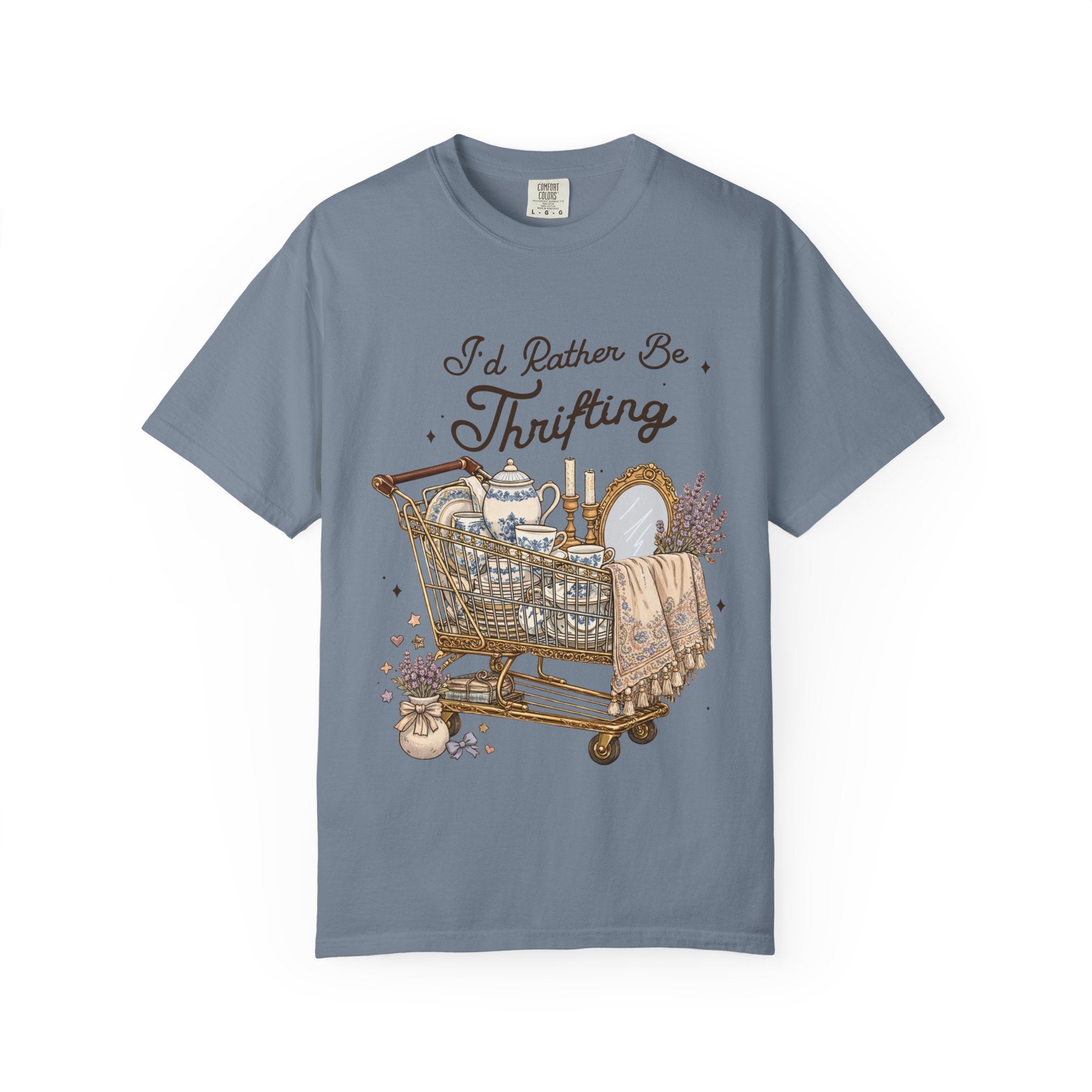 Vintage I'd Rather Be Thrifting Tee