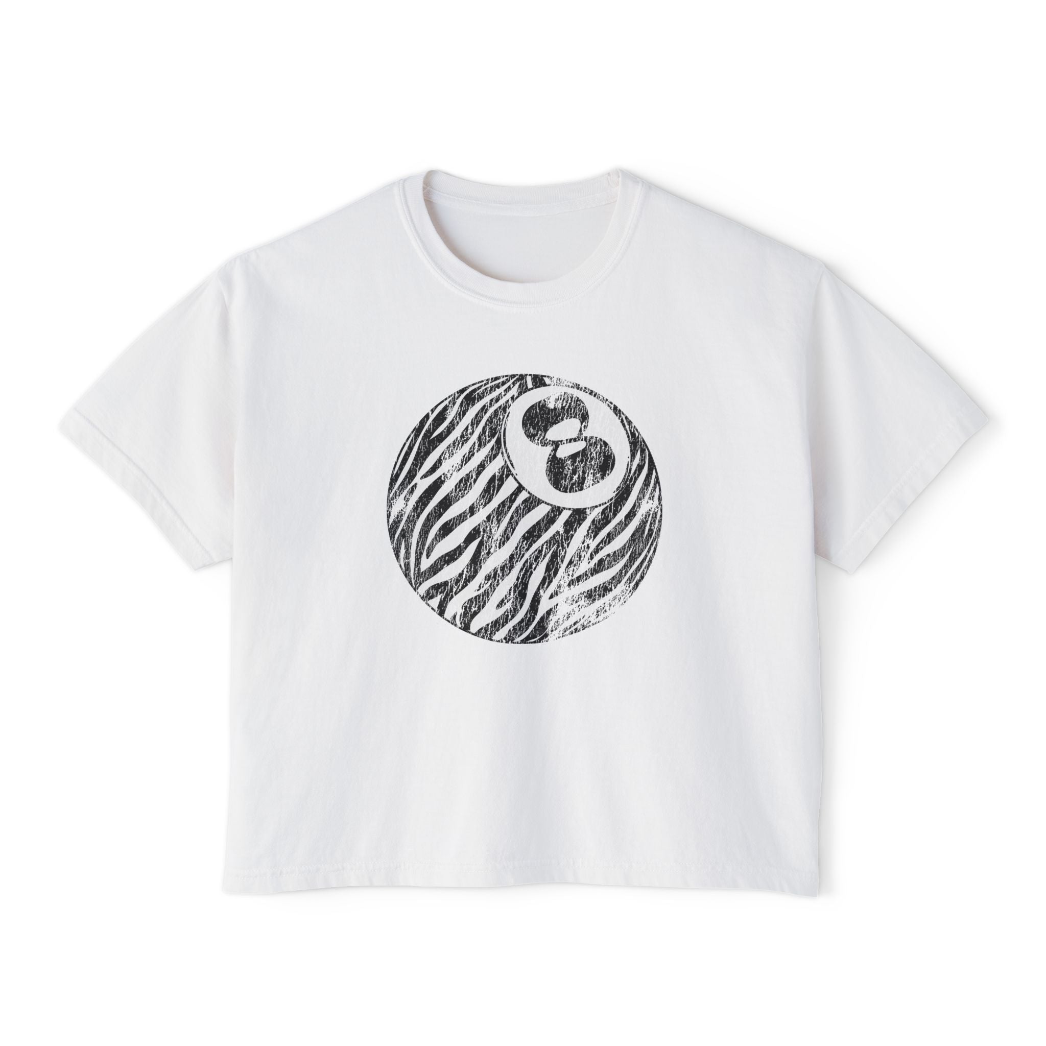 Vintage 8-Ball Zebra Graphic Tee