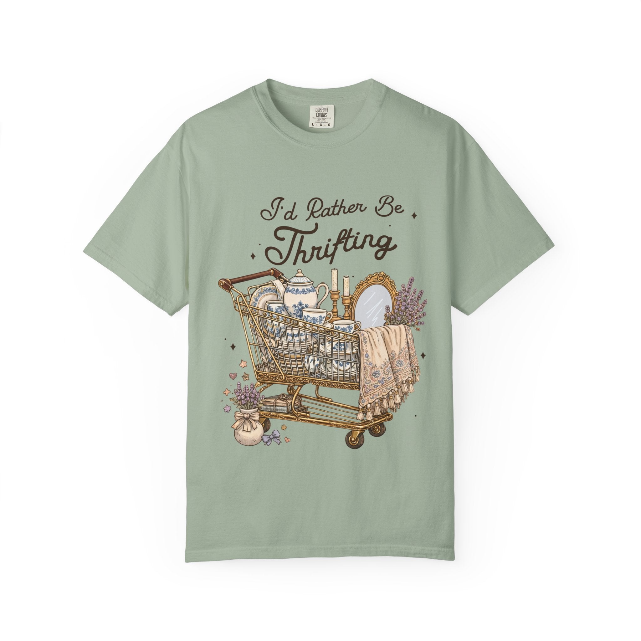 Vintage I'd Rather Be Thrifting Tee