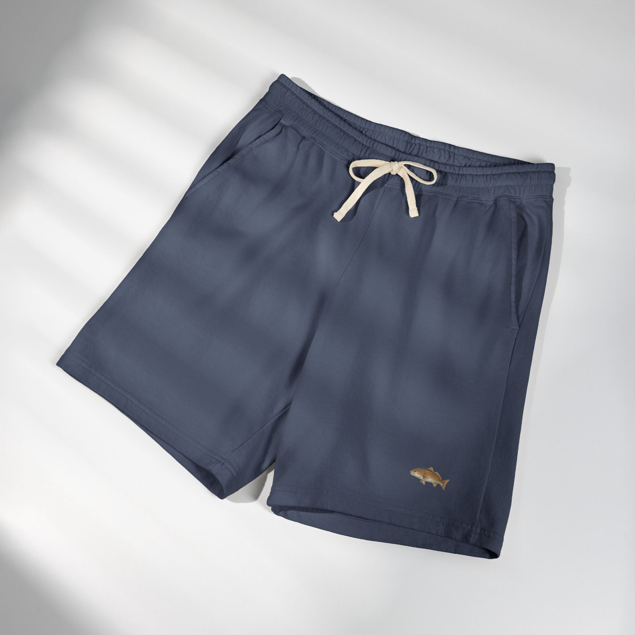 Lightweight Shorts with Fish Detail