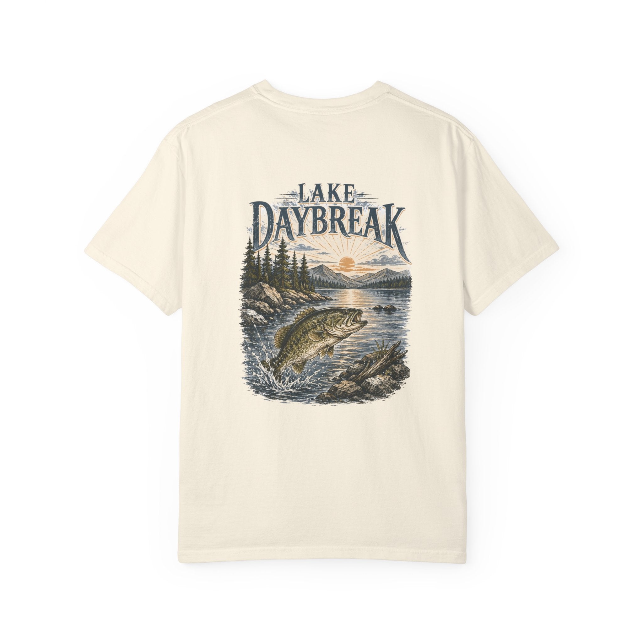 Lake Daybreak Tee (Front & Back Design)