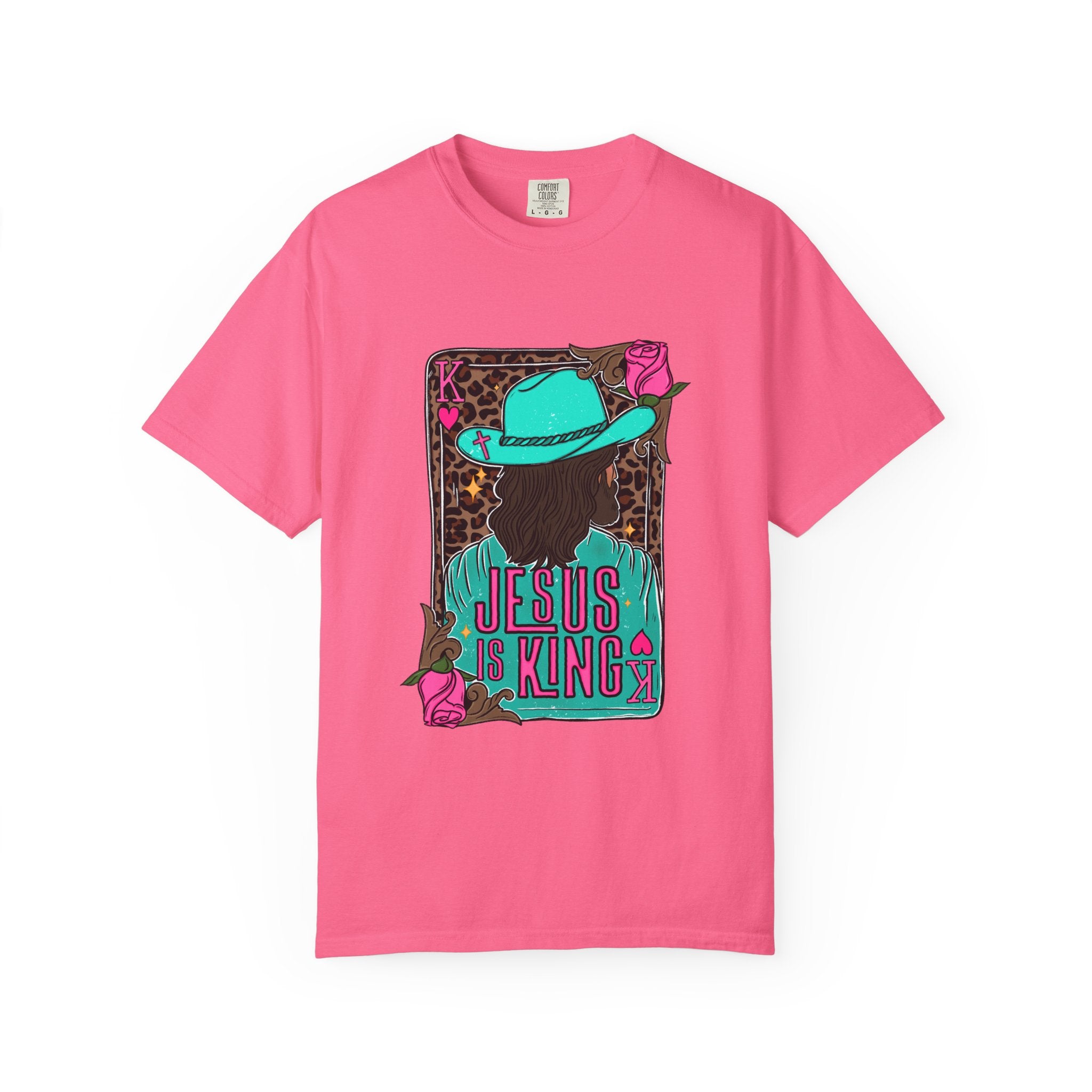 Jesus is KING Cowboy Tee