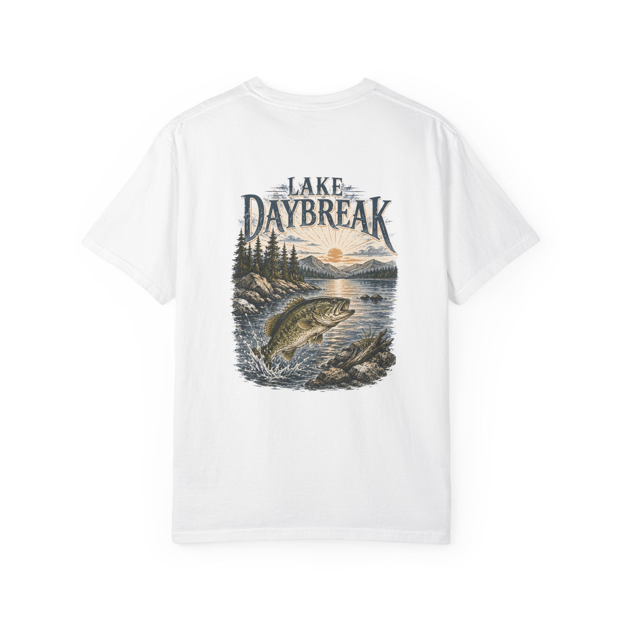 Lake Daybreak Tee (Front & Back Design)