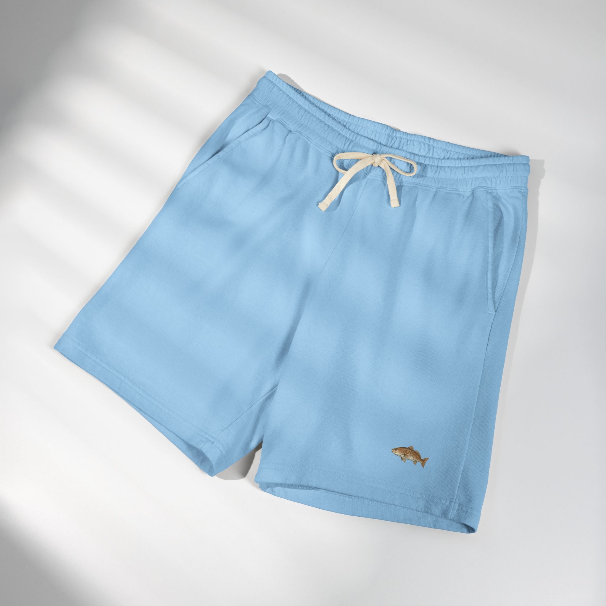 Lightweight Shorts with Fish Detail