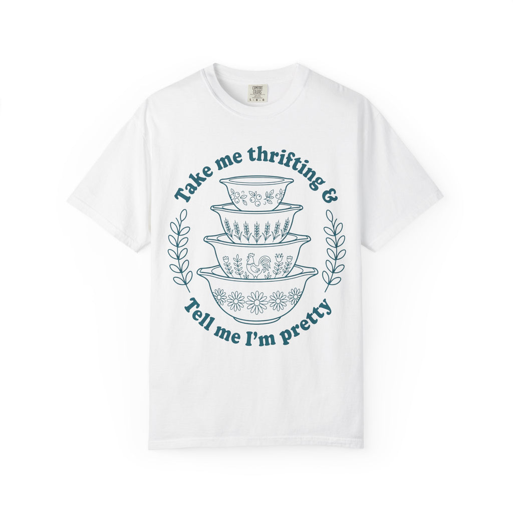 Thrifting & Pretty Tee