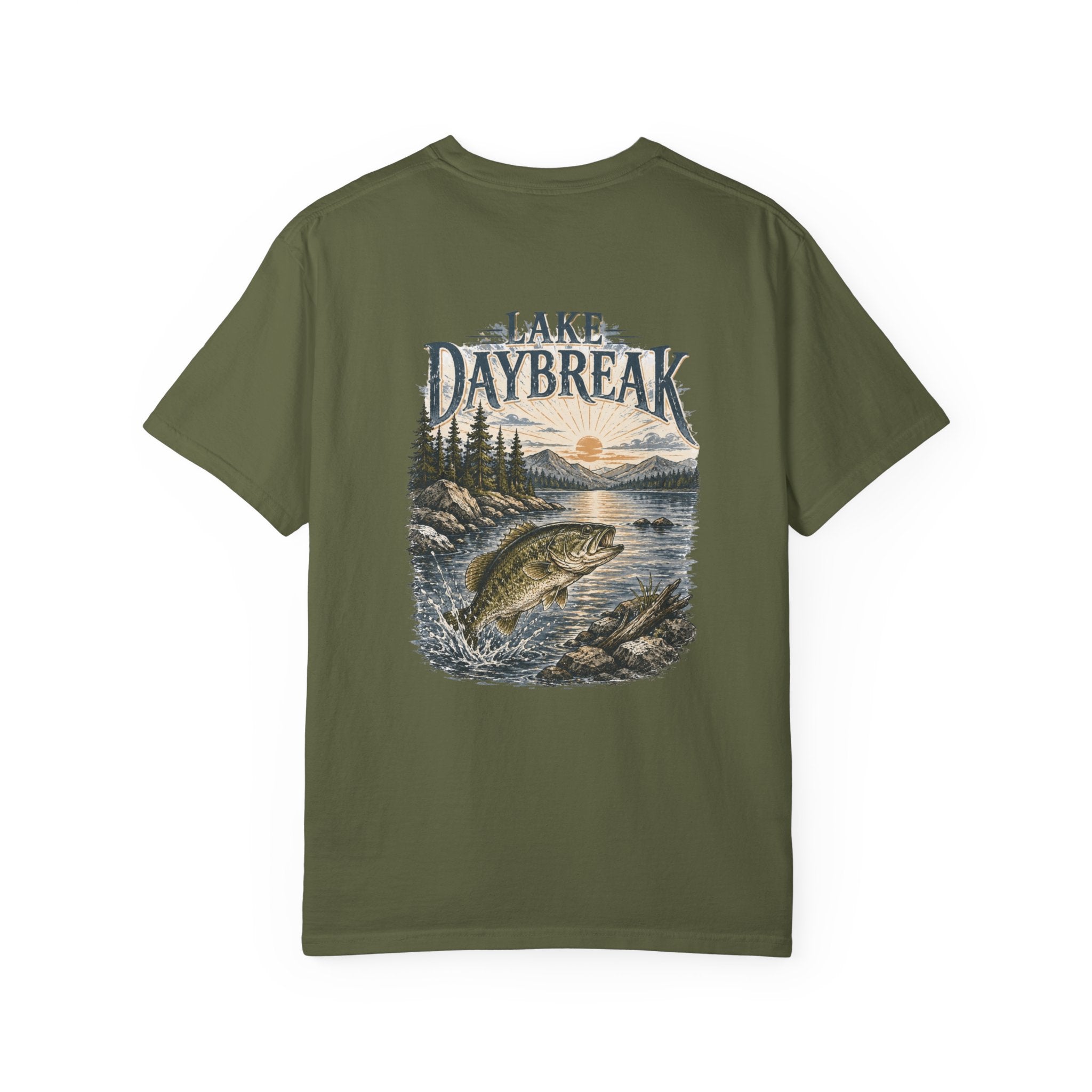 Lake Daybreak Tee (Front & Back Design)