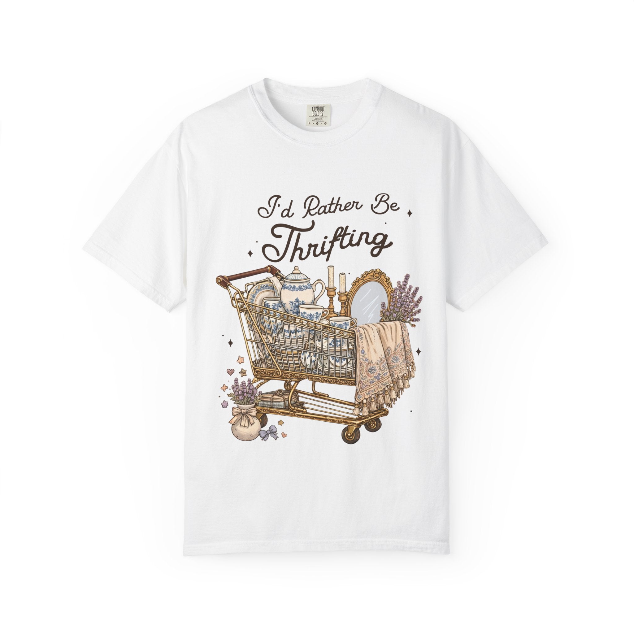 Vintage I'd Rather Be Thrifting Tee