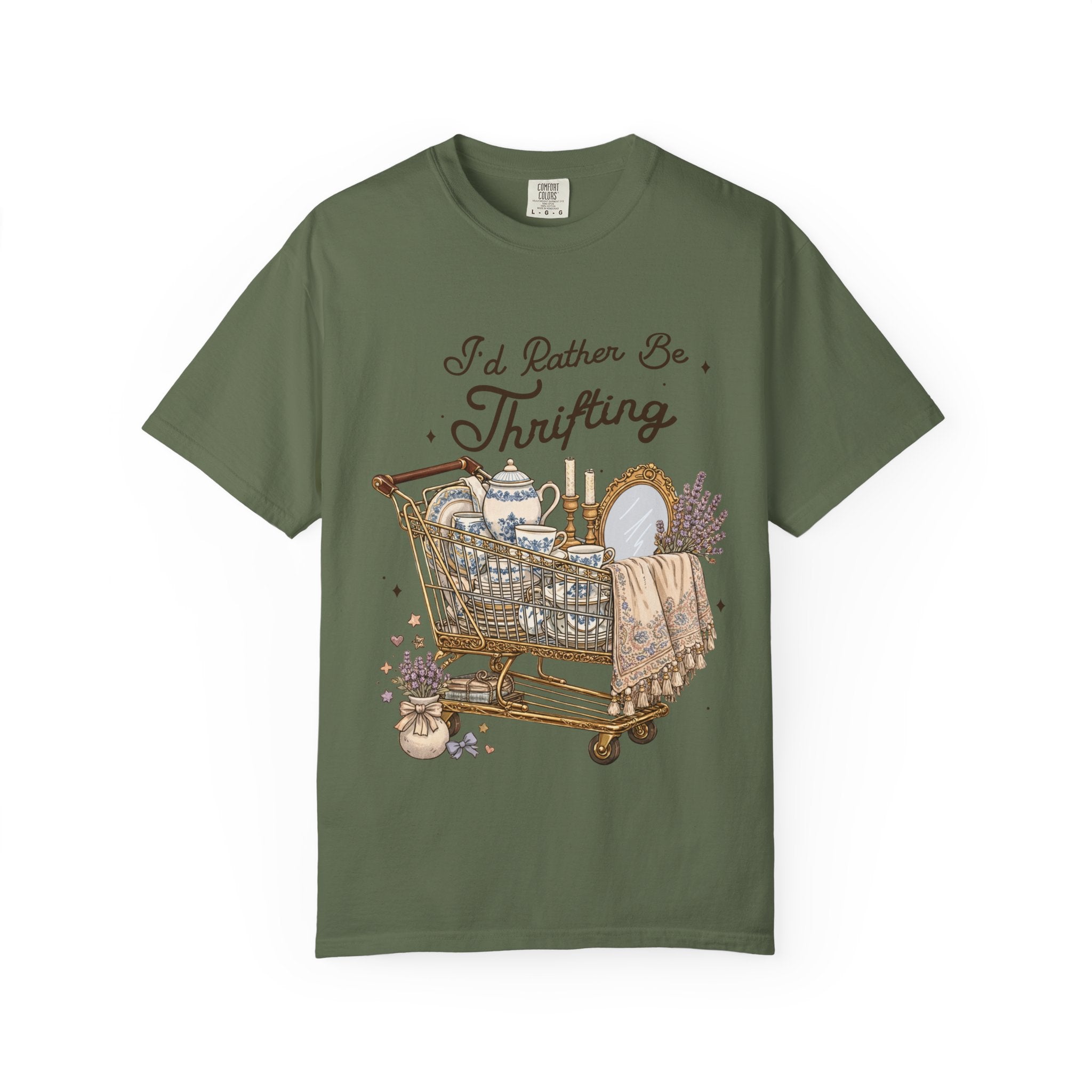 Vintage I'd Rather Be Thrifting Tee