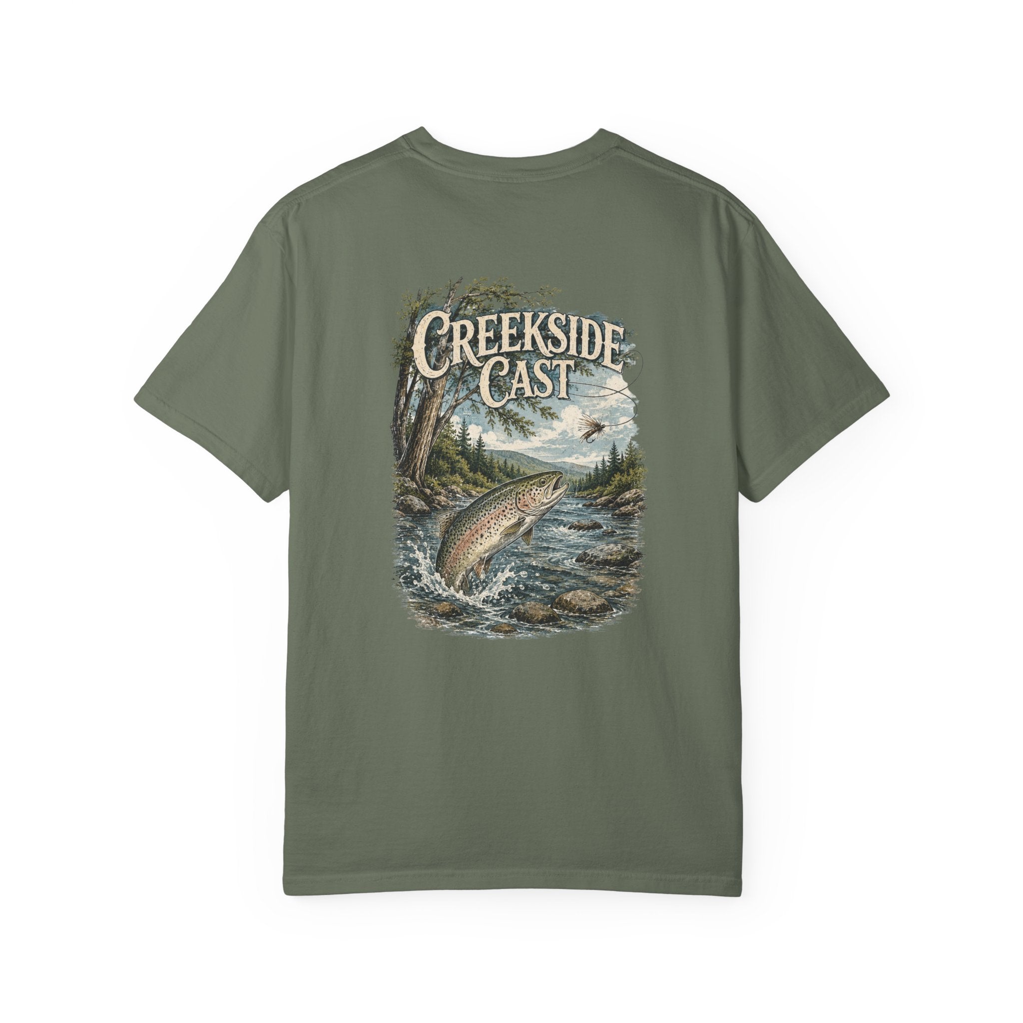Creekside Cast Tee (Front & Back Design)