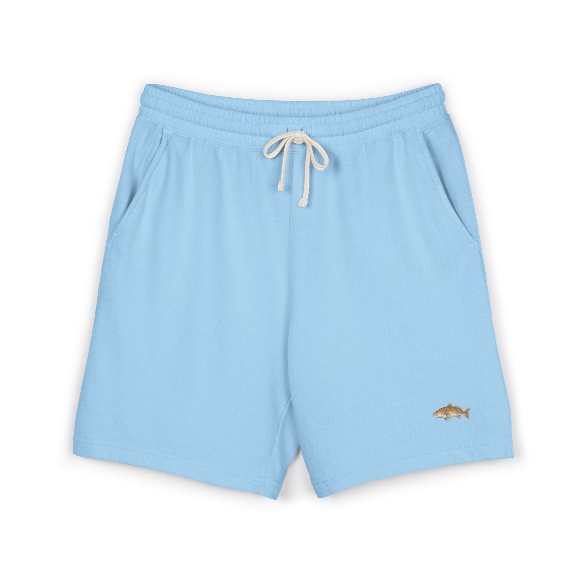 Lightweight Shorts with Fish Detail