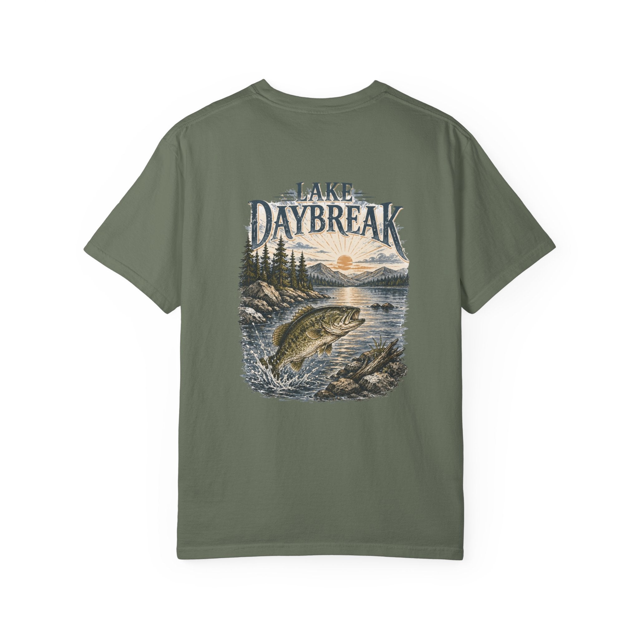Lake Daybreak Tee (Front & Back Design)