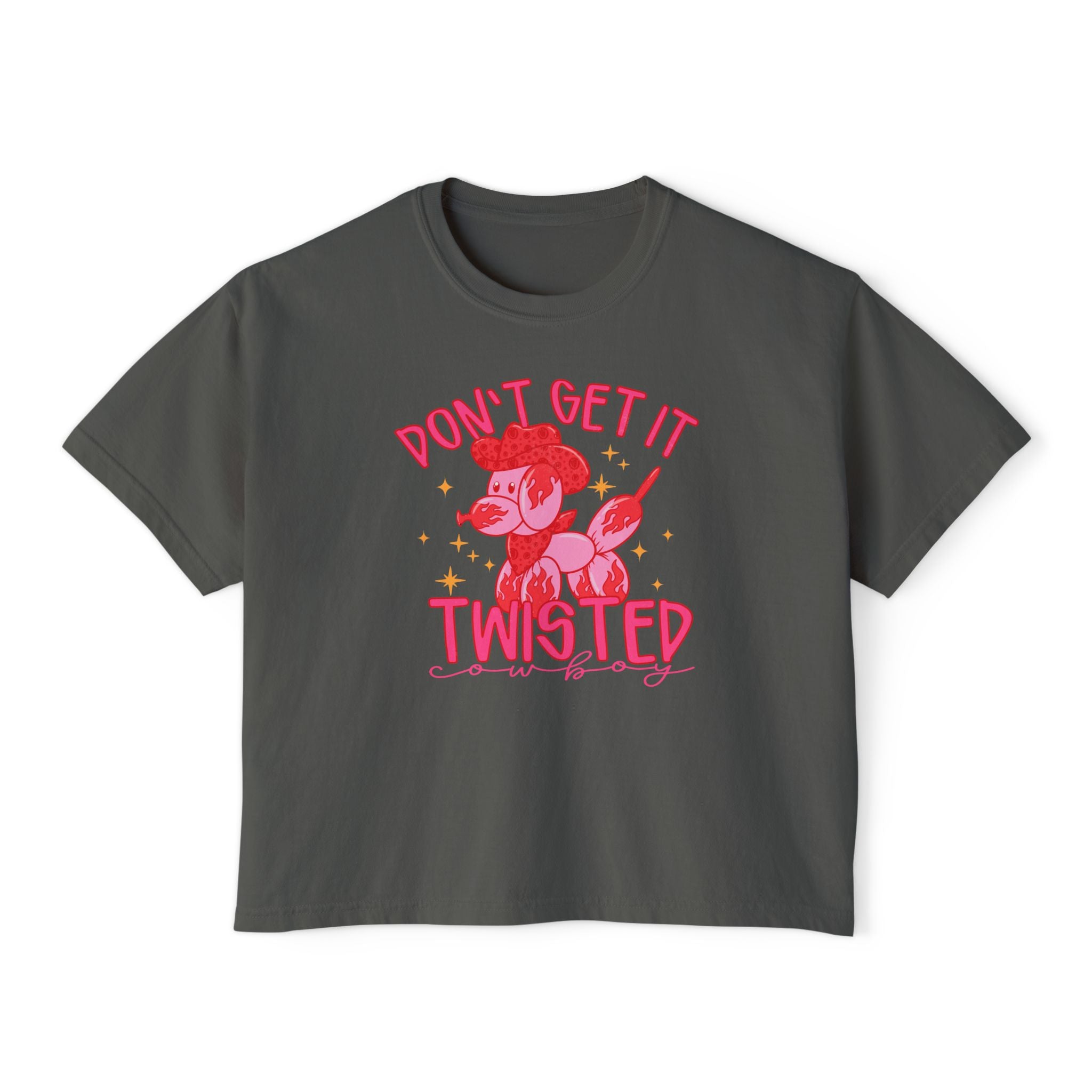"Don't Get It Twisted" Retro Balloon Dog Tee