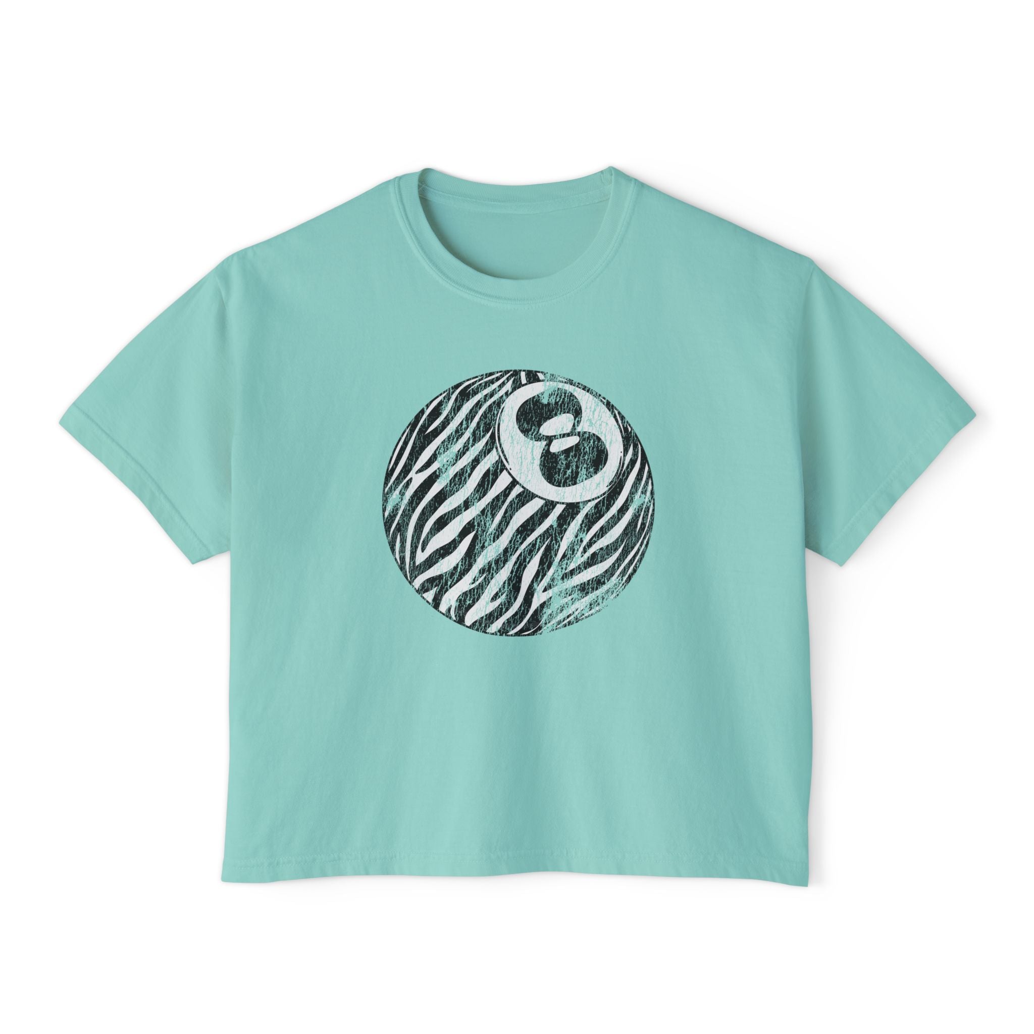 Vintage 8-Ball Zebra Graphic Tee