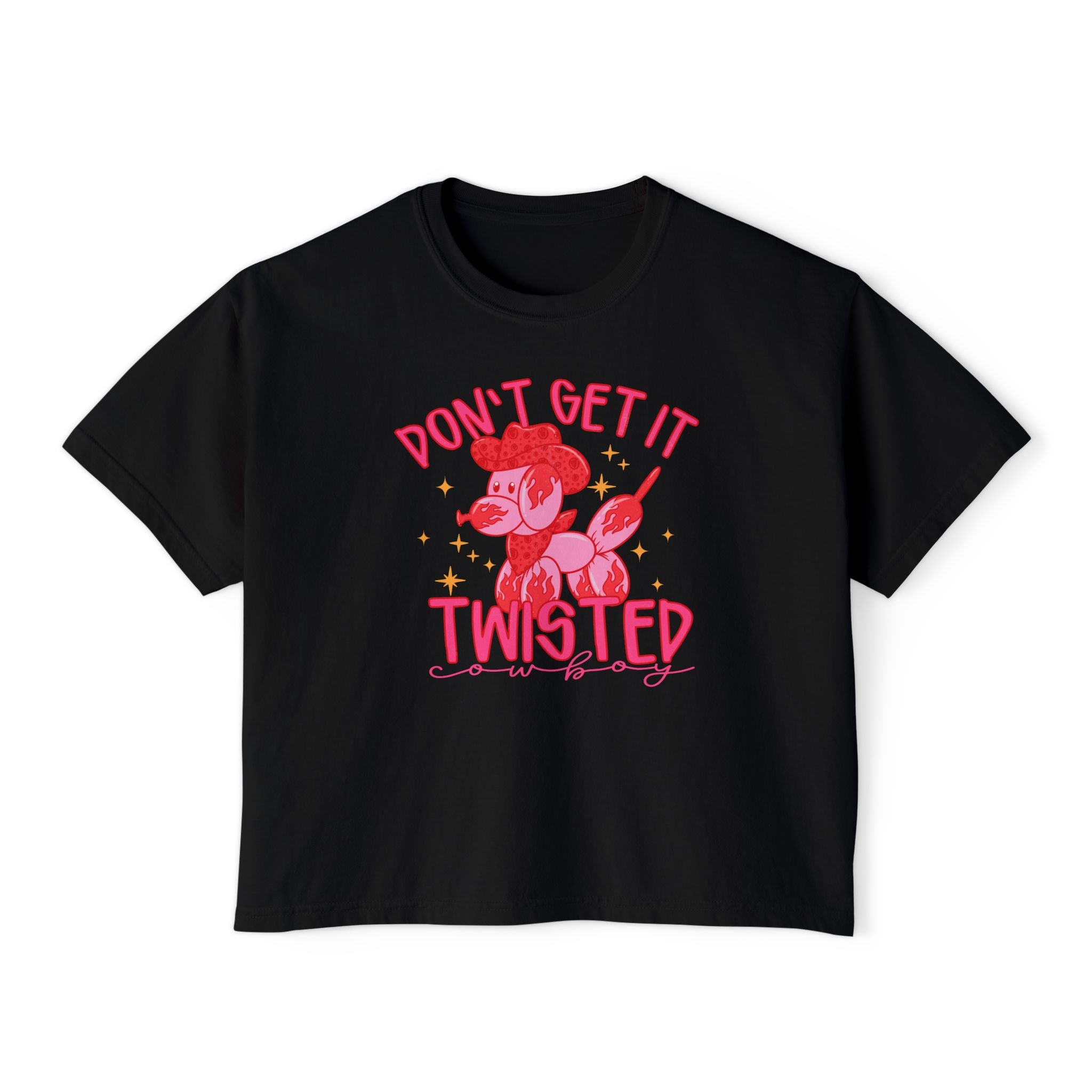 "Don't Get It Twisted" Retro Balloon Dog Tee