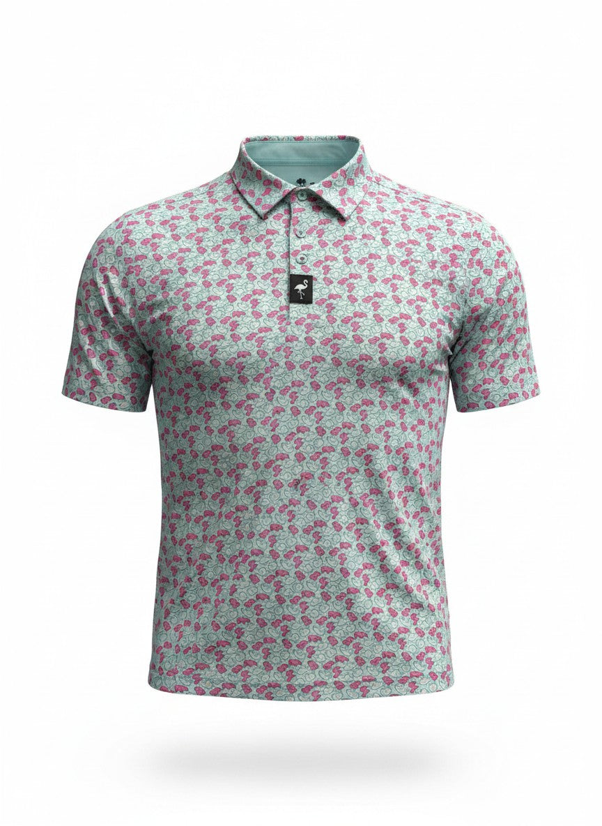 Men's Frosted Animal Cookies Golf Polo