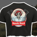 "Snack Hard Hunting Team" Tee (Front & Back Design)